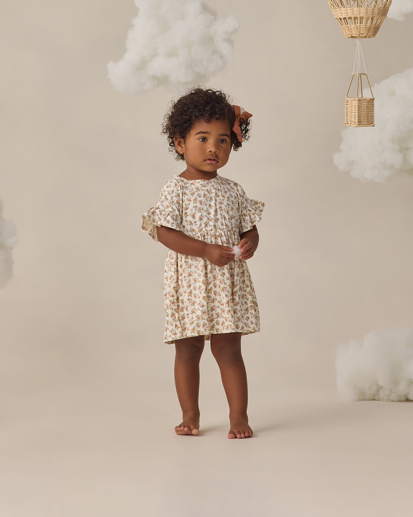 Quincy Mae - Bamboo Babydoll Dress - Wildflower