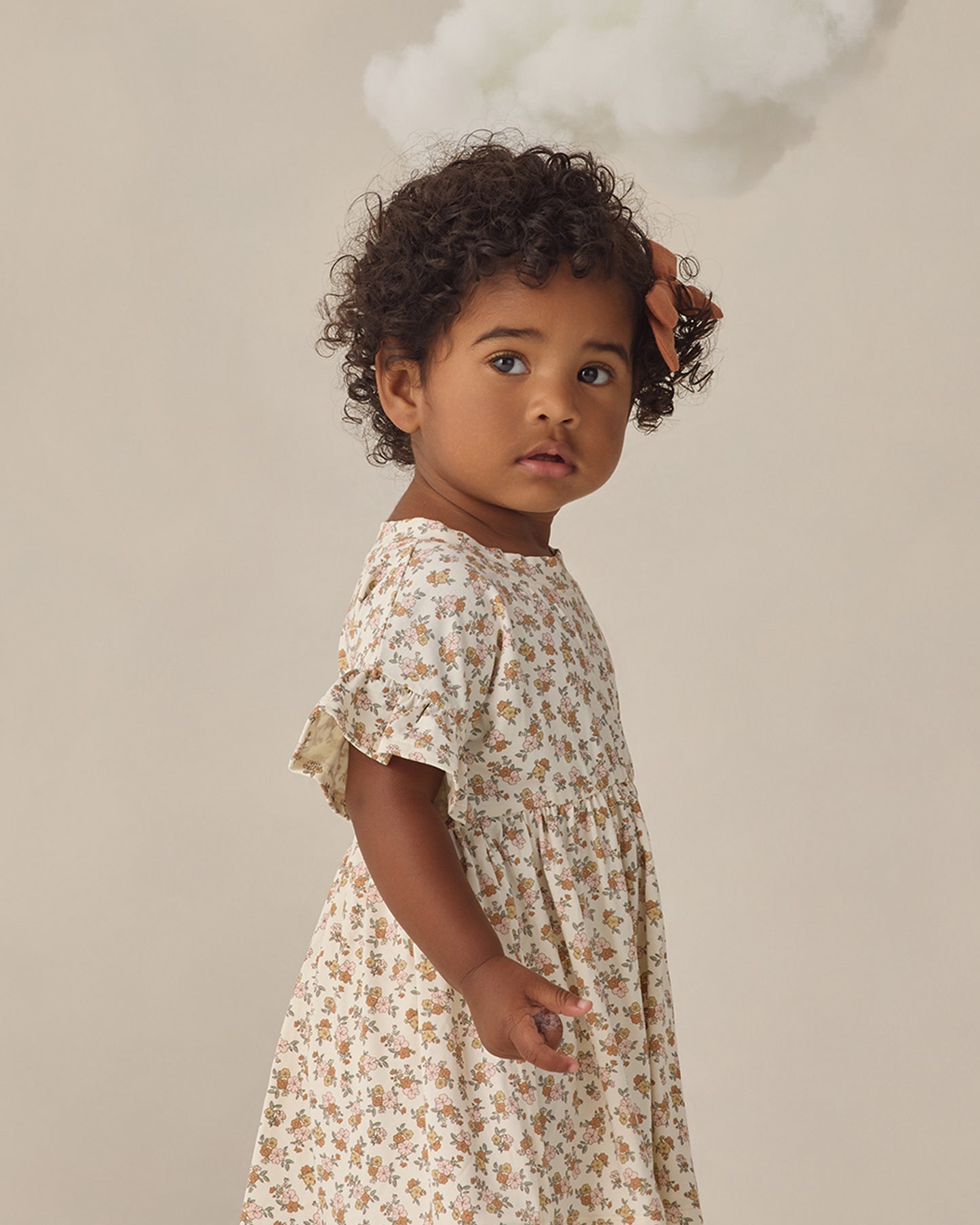 Quincy Mae - Bamboo Babydoll Dress - Wildflower