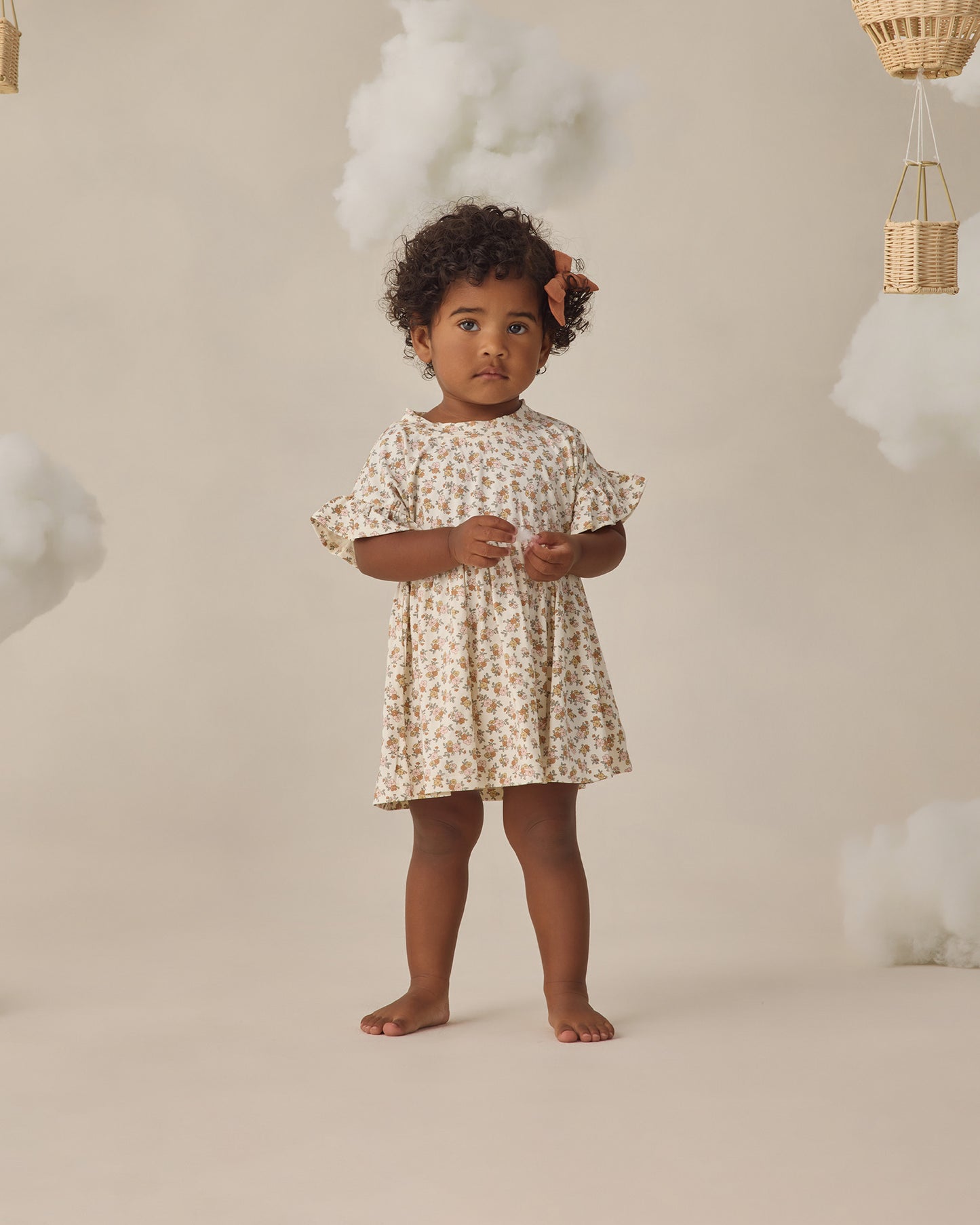 Quincy Mae - Bamboo Babydoll Dress - Wildflower