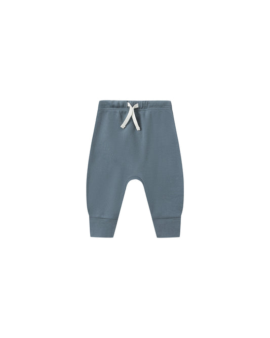 Quincy  Mae - Drawstring Pant - Ocean