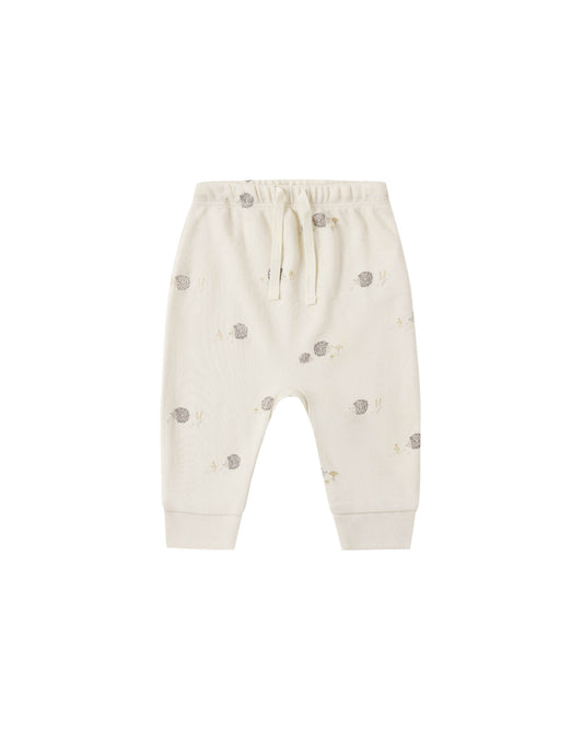 Quincy Mae - Drawstring Pant - Hedgehog