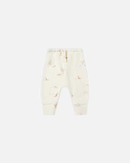 Quincy Mae - Drawstring Pant - Fox Land