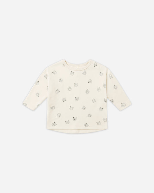 Quincy Mae - Long Sleeve Tee- Bears