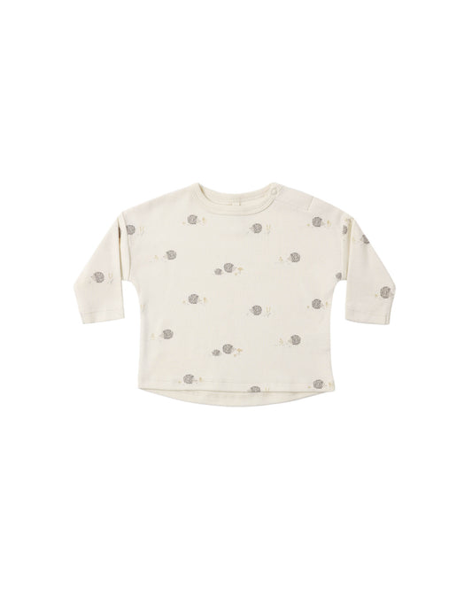 Quincy Mae - Long Sleeve Tee - Hedgehog