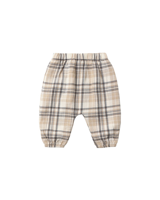 Quincy Mae - Woven Pant - Fall Plaid