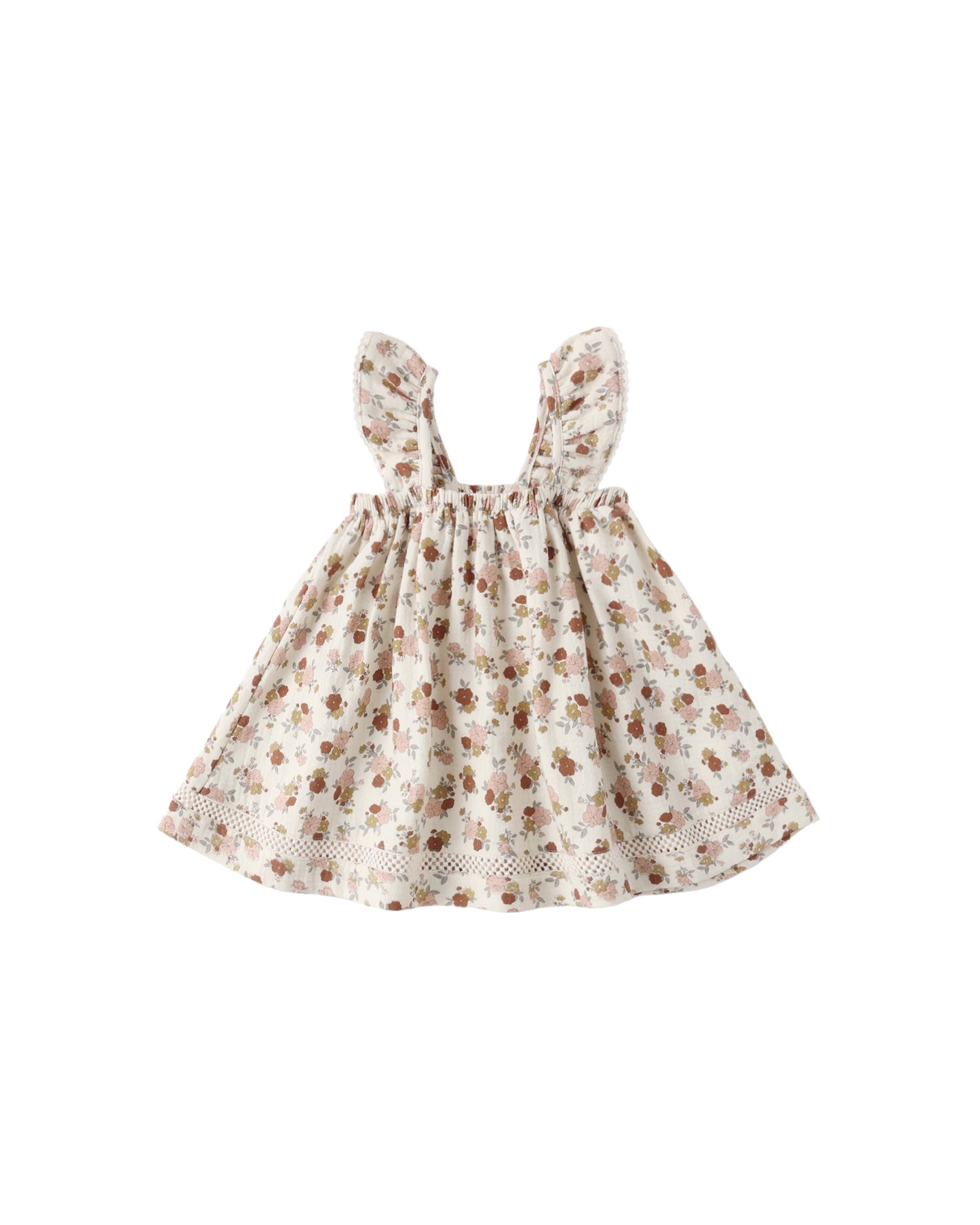 Quincy  Mae - Ruffle Tank Dress - Bloom