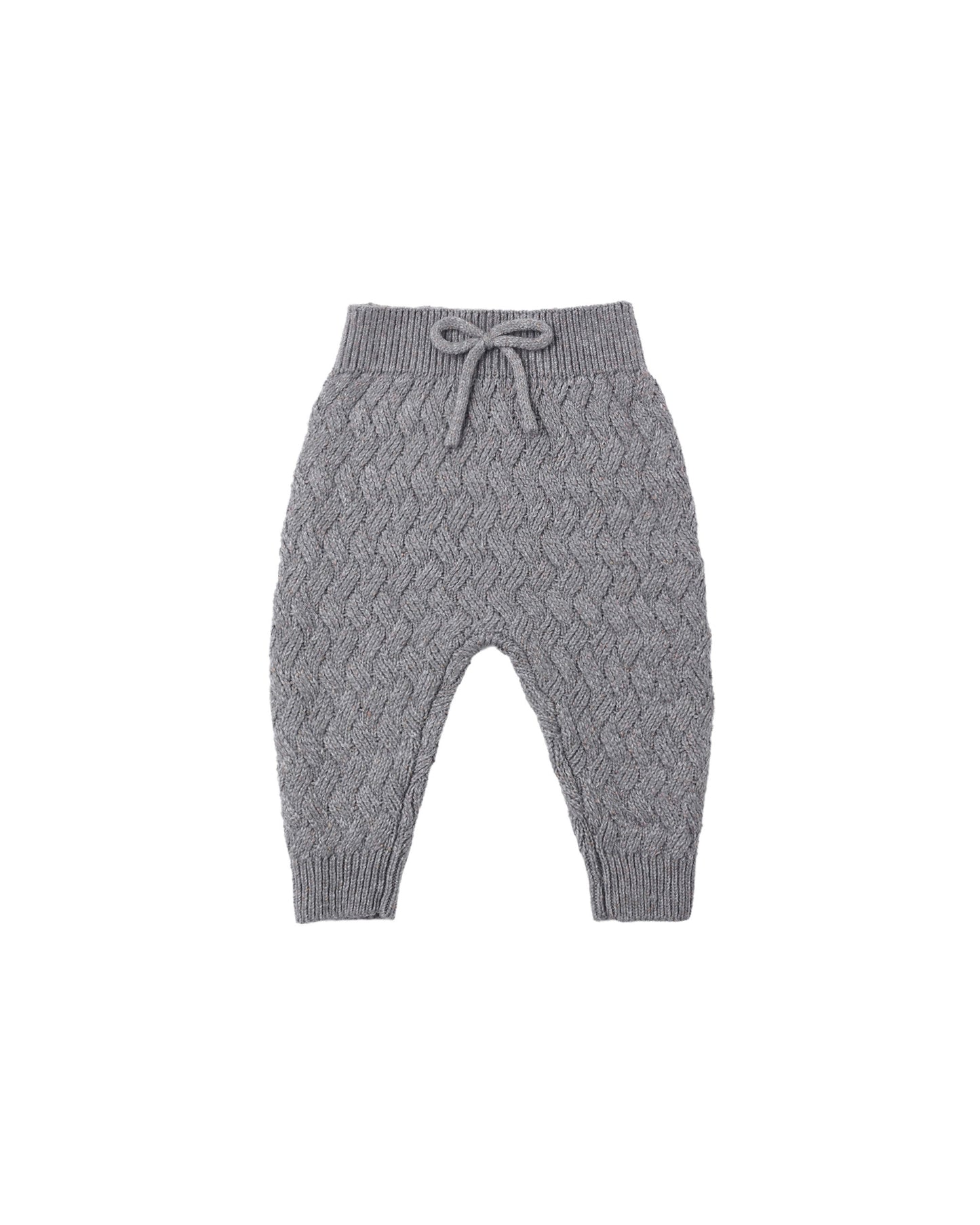 Quincy Mae - Knit Pant - Heathered Slate