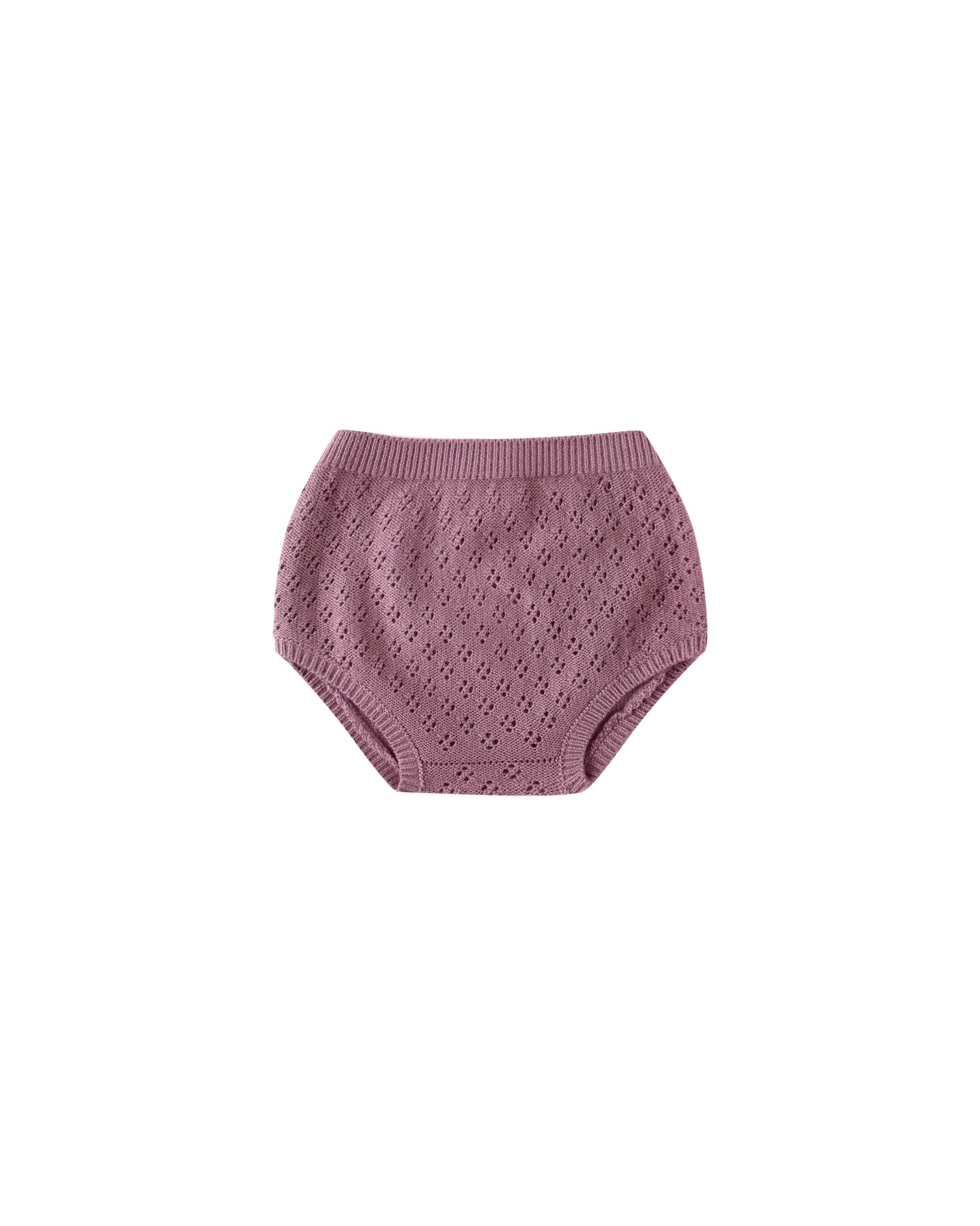 Quincy Mae - Knit Bloomer - Mulberry