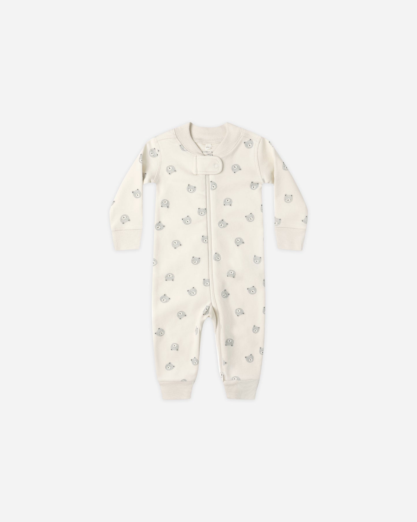 Quincy Mae - Zip Long Sleeve Sleeper - Bears