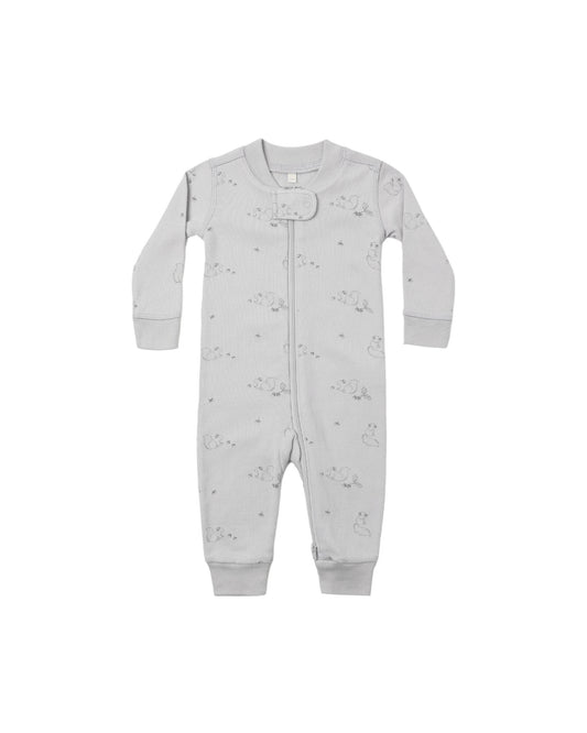 Quincy Mae - Zip Long Sleeve Sleeper - Squirrel