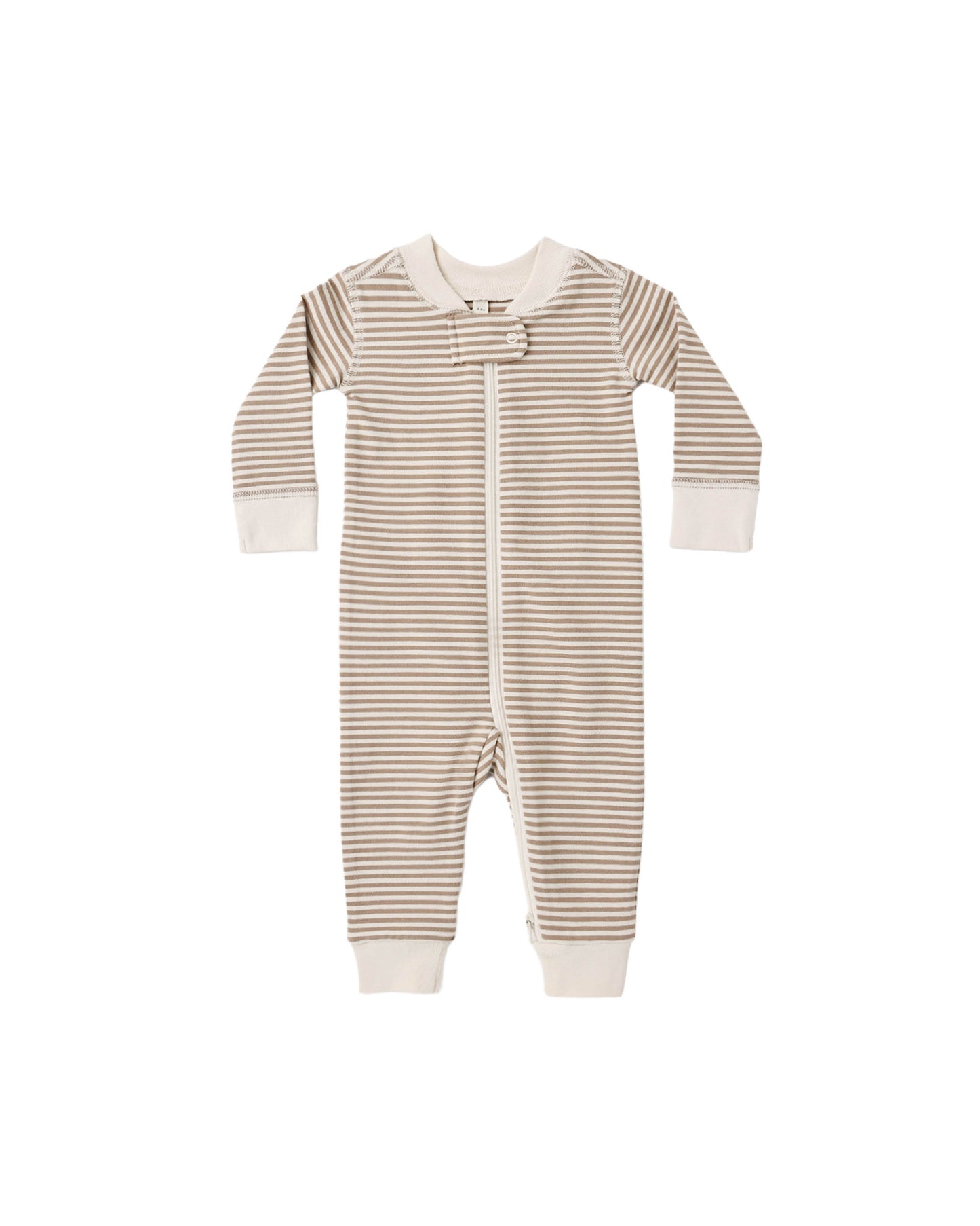 Quincy Mae - Zip Long Sleeve Sleeper - Stripe