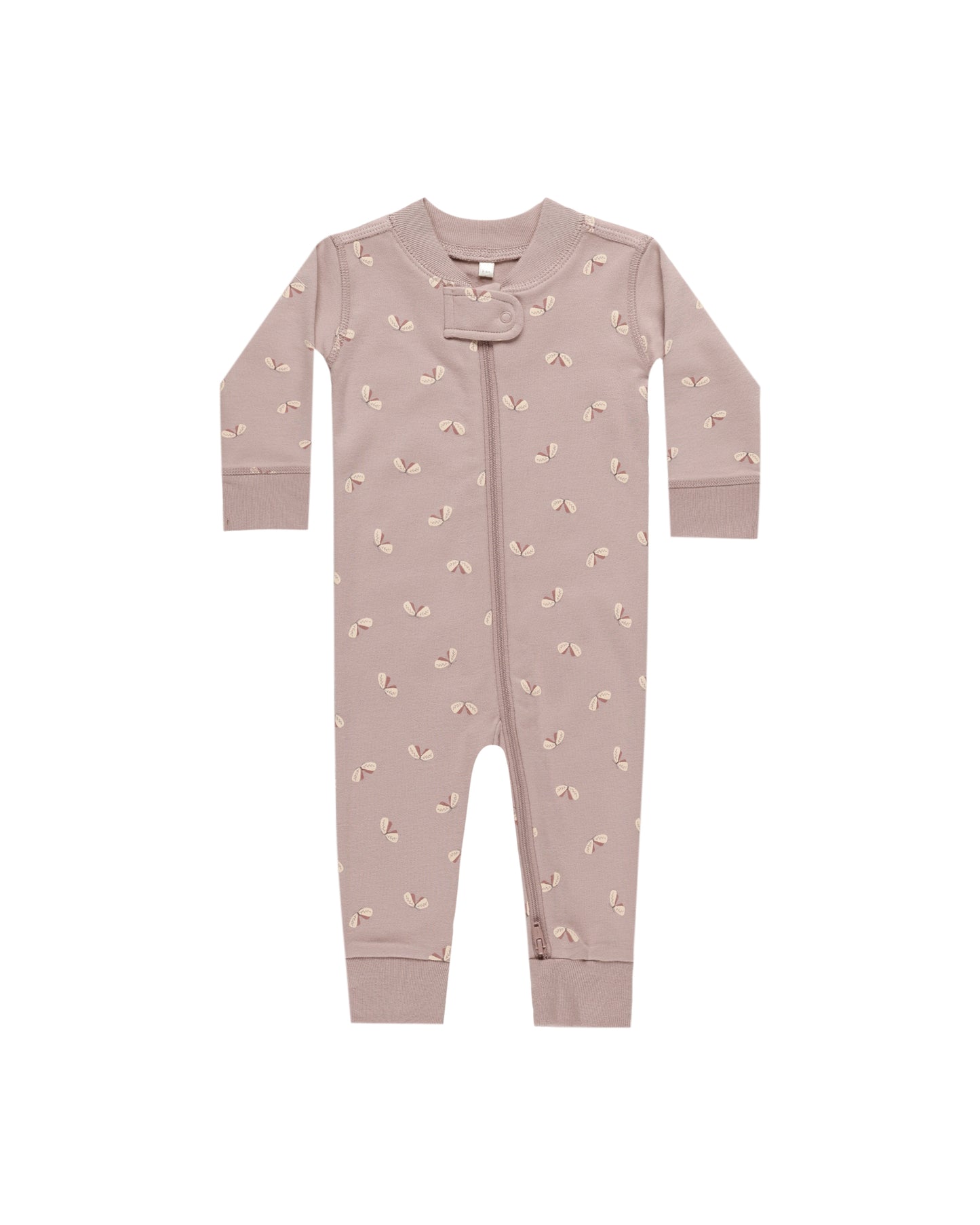 Quincy Mae - Zip Long Sleeve Sleeper - Butterflies