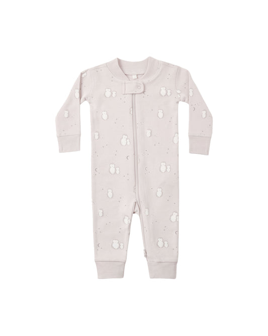 Quincy Mae - Zip Long Sleeve Sleeper - Owls
