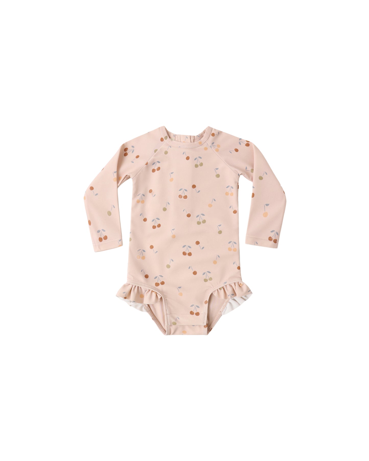 Quincy Mae - Olivia Rashguard One-Piece - Cherries
