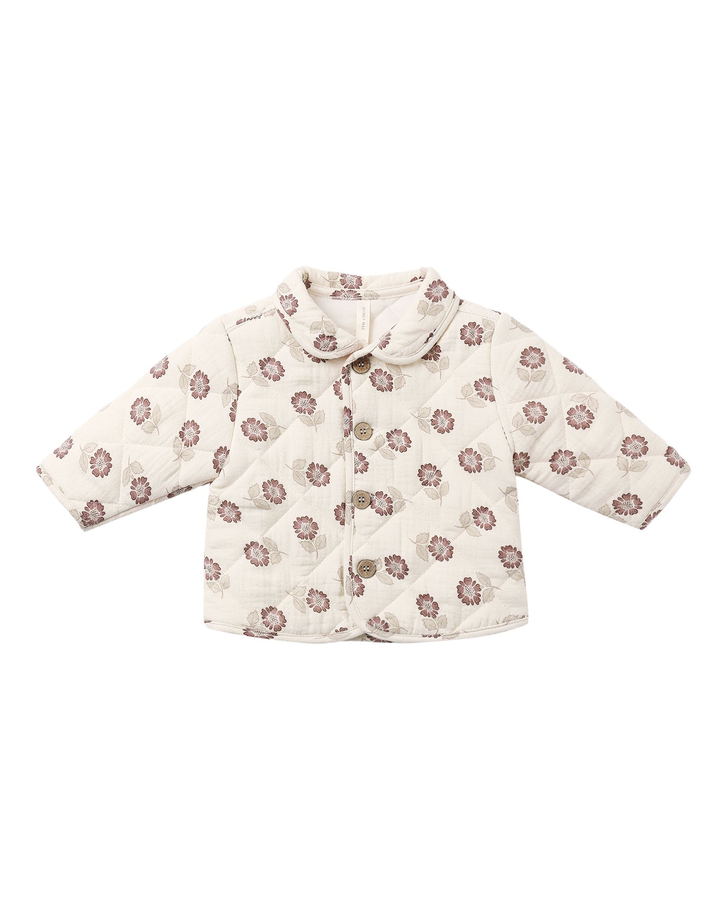 Quincy Mae - Quilted Jacket - Fall Floral