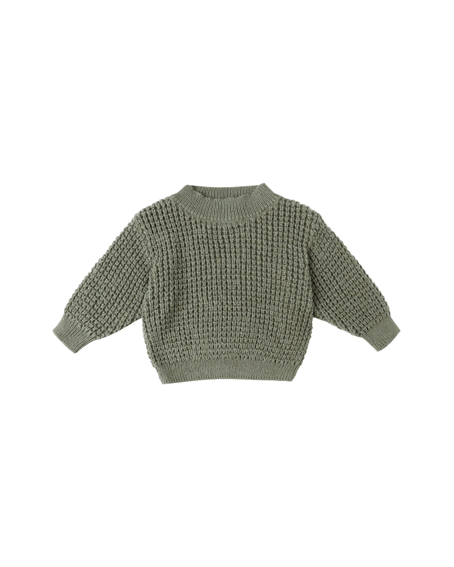 Quincy Mae - Chunky Knit Sweater - Forest