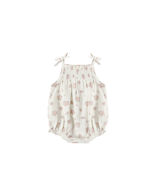 Quincy Mae - Betty Romper - Garden Rose