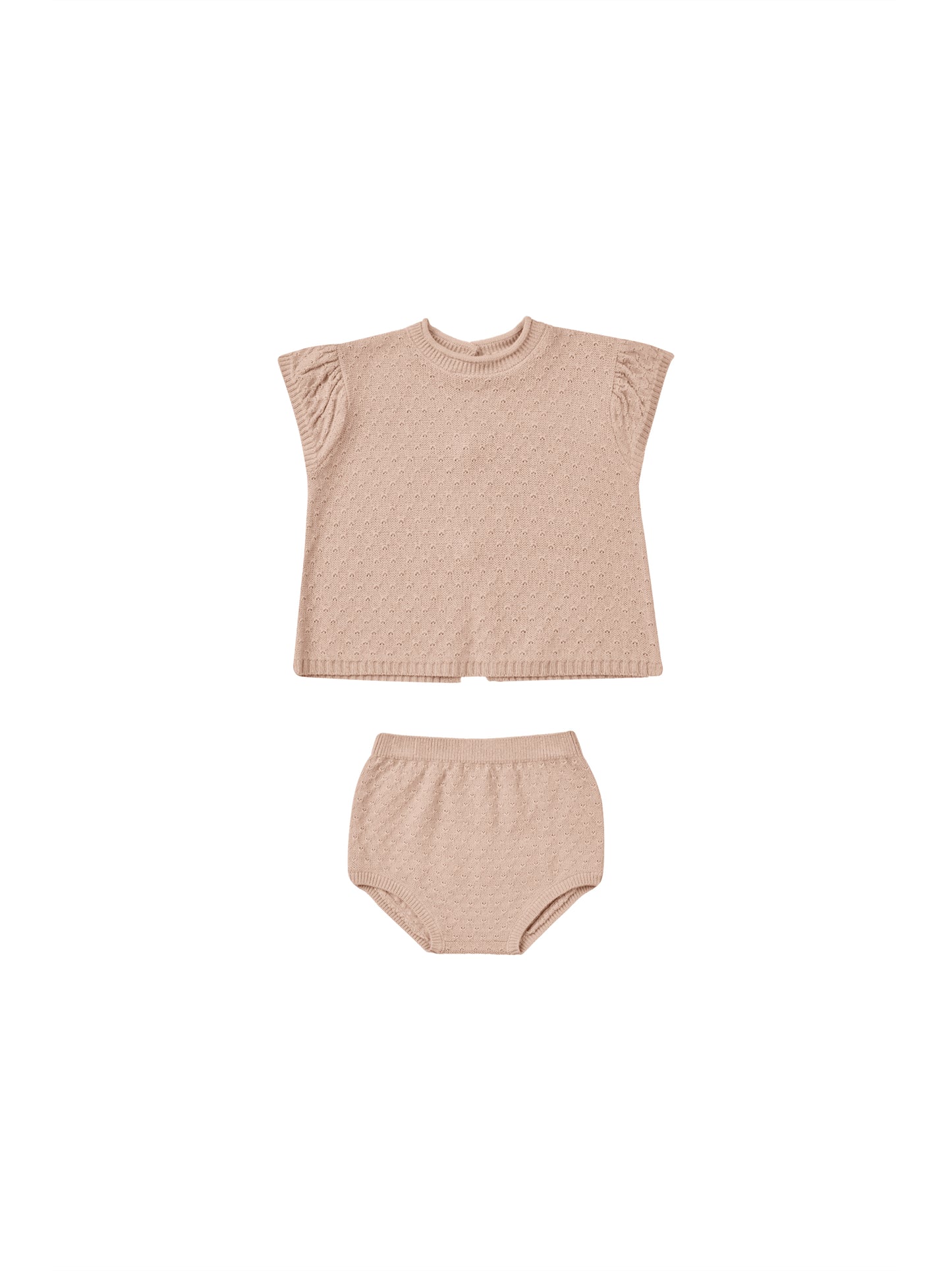 Quincy Mae - Penny Knit Set - Blush