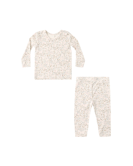 Quincy Mae - Bamboo Pajama Set - Bloom
