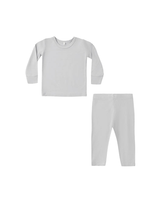 Quincy Mae - Bamboo Pajama Set - Cloud