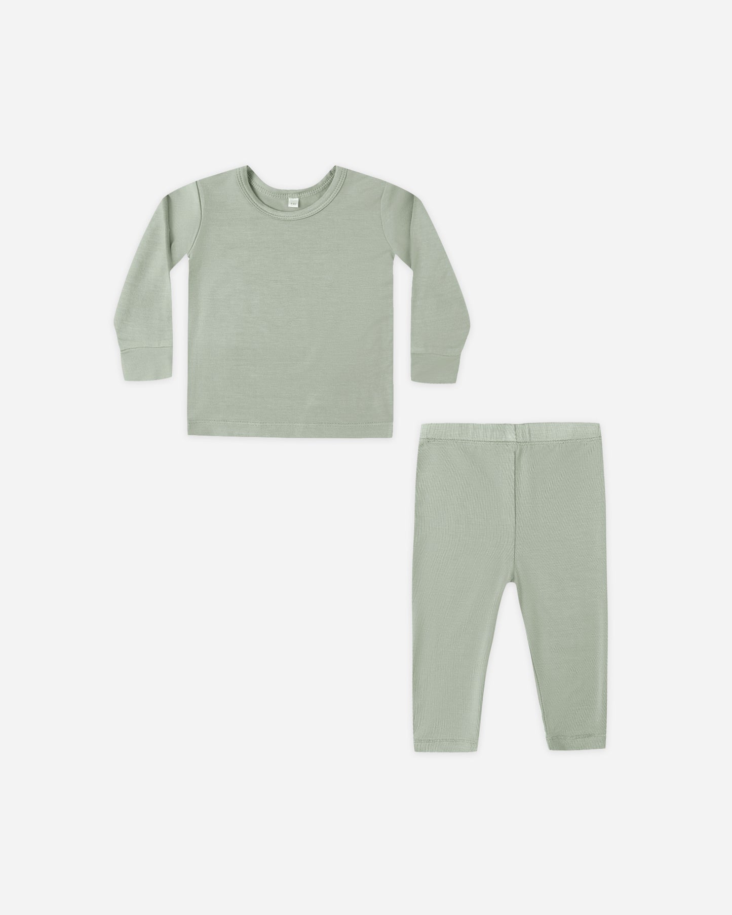 Quincy Mae - Bamboo Pajama Set - Fern