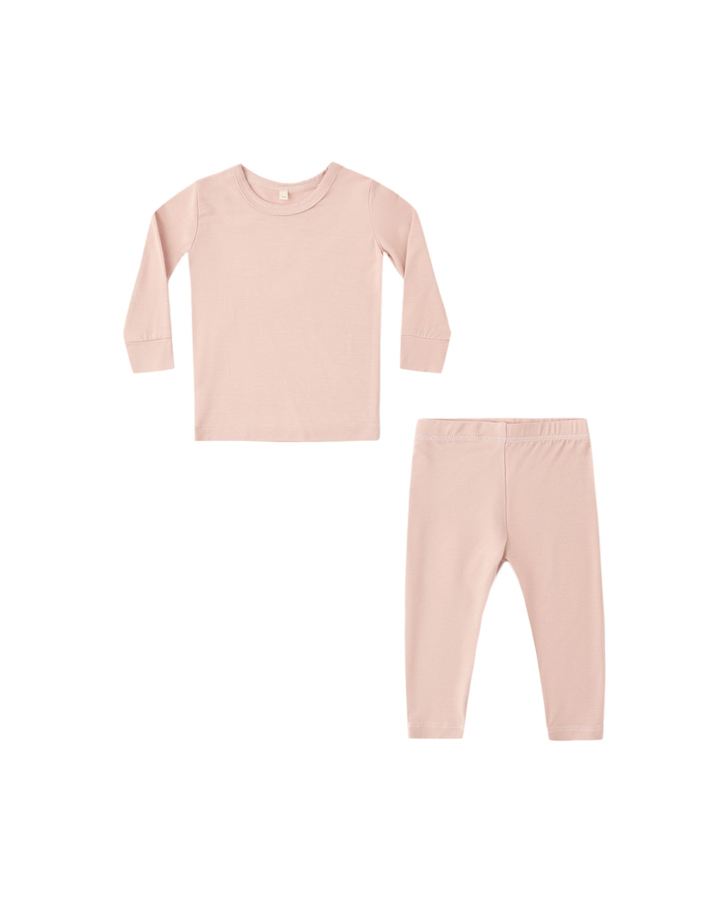 Quincy Mae - Bamboo Pajama Set - Dusty Rose