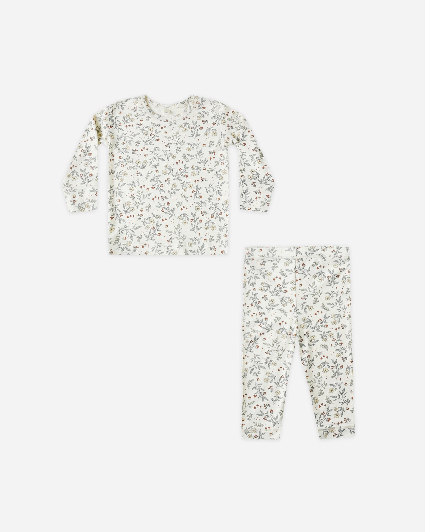 Quincy Mae - Bamboo Pajama Set - Woodland