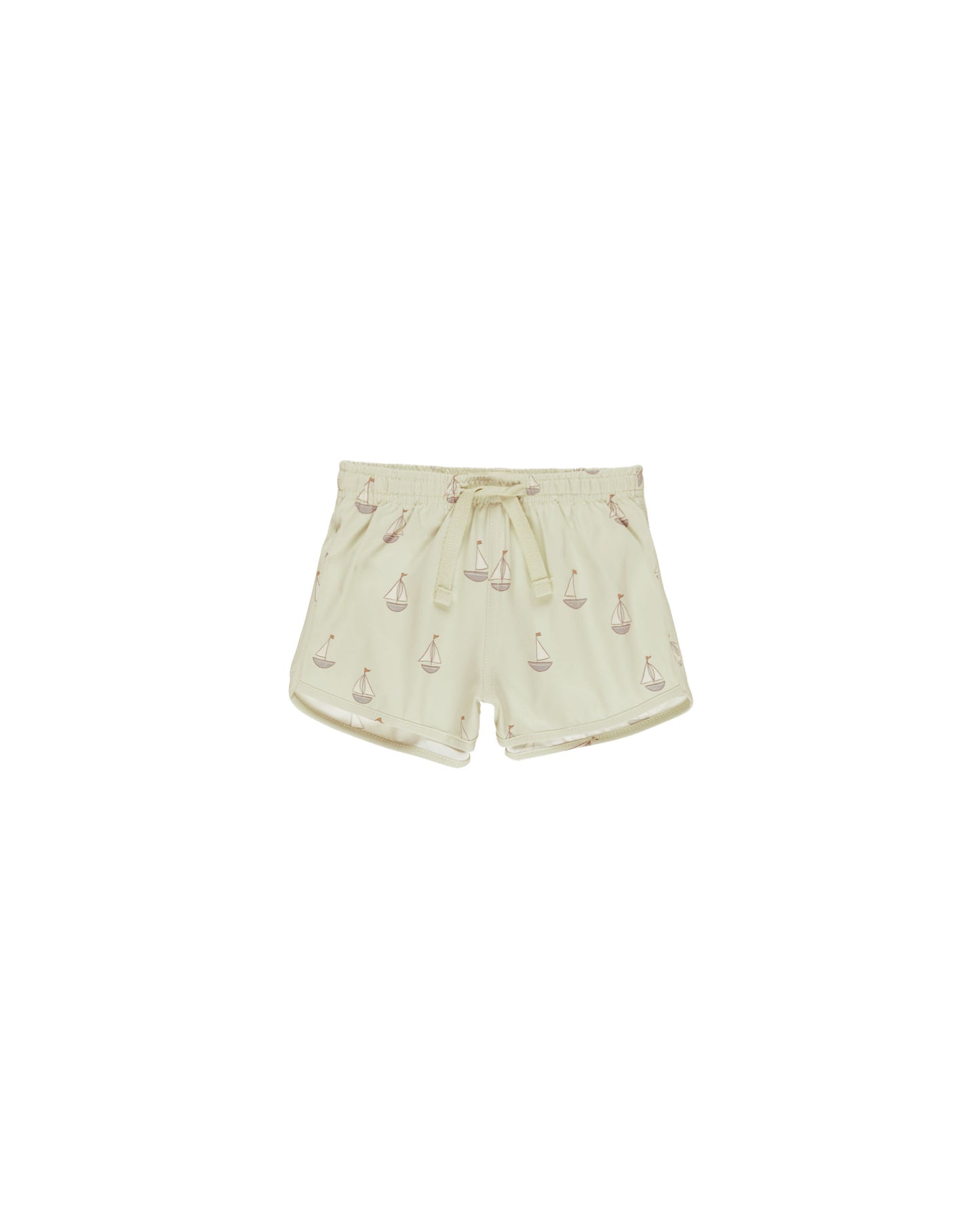 Quincy Mae - Boy Swim Shorts - Sailboats