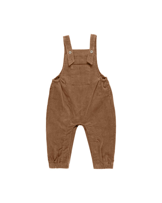 Quincy Mae - Corduroy Baby Overalls - Cinnamon