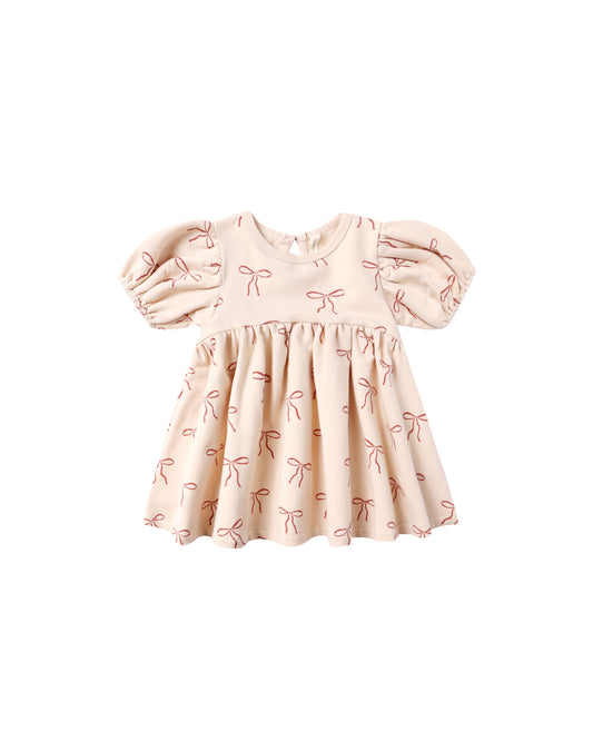 Quincy Mae - Darla Dress - Red Bows