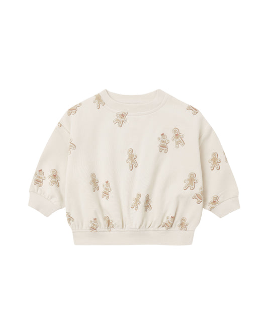 Quincy Mae - Relaxed Fleece Sweatshirt - Gingerbread