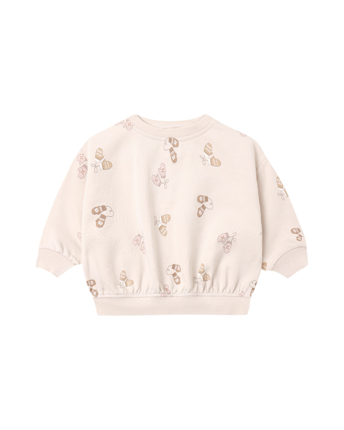 Quincy Mae - Relaxed Fleece Sweatshirt - Mittens