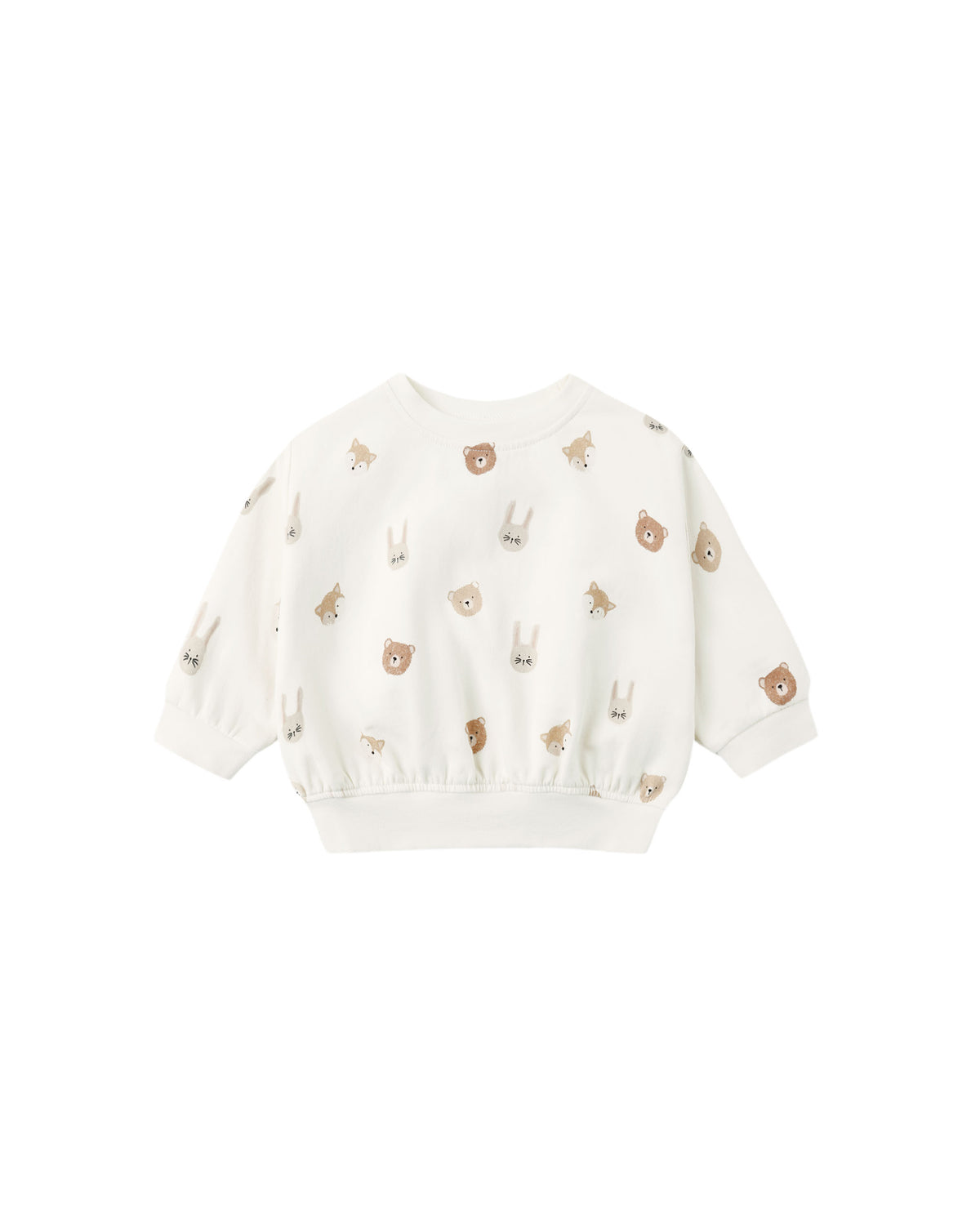 Quincy Mae - Relaxed Fleece Sweatshirt - Critters