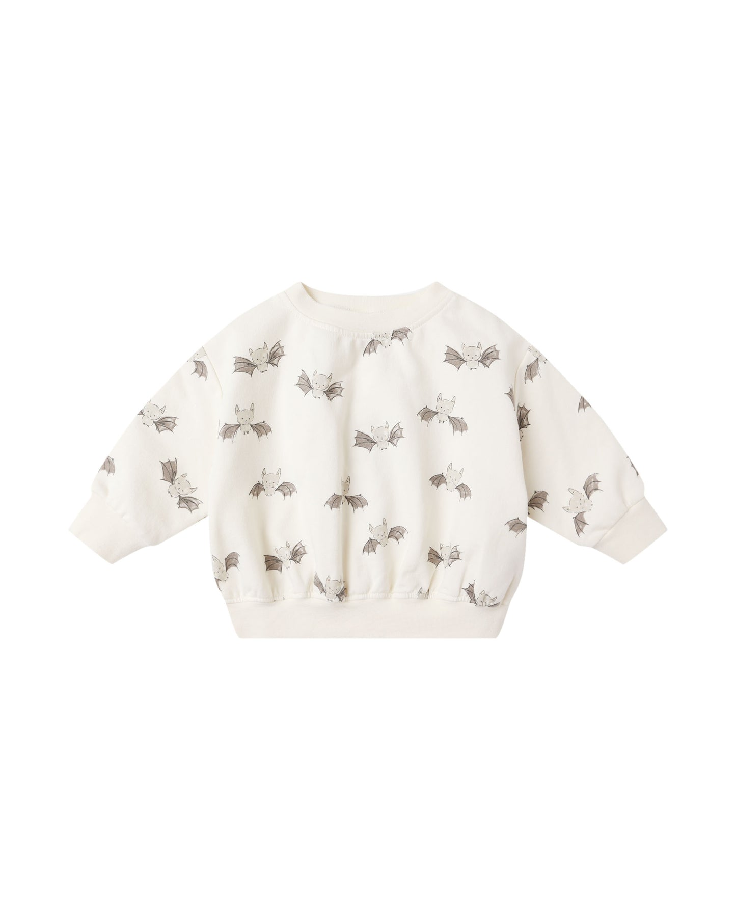 Quincy Mae - Relaxed Fleece Sweatshirt - Bats