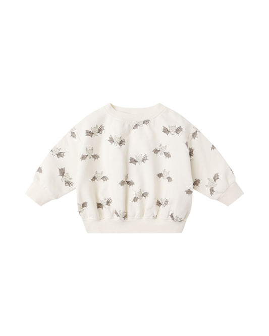 Quincy Mae - Relaxed Fleece Sweatshirt - Bats