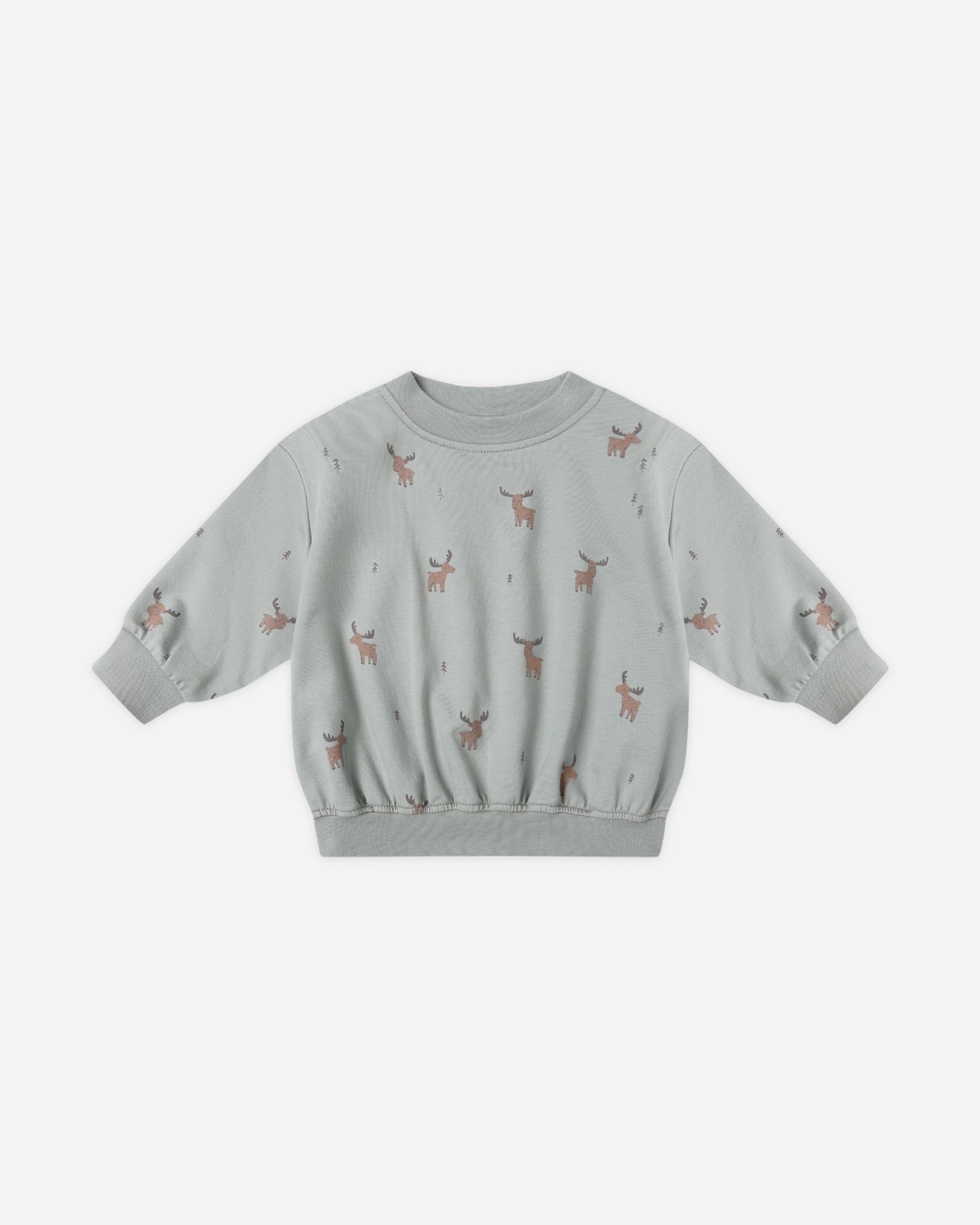 Quincy Mae - Relaxed Sweatshirt - Moose