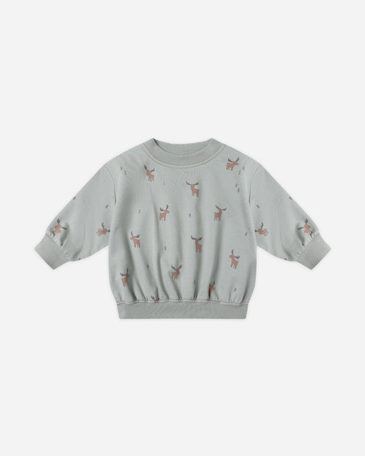 Quincy Mae - Relaxed Sweatshirt - Moose