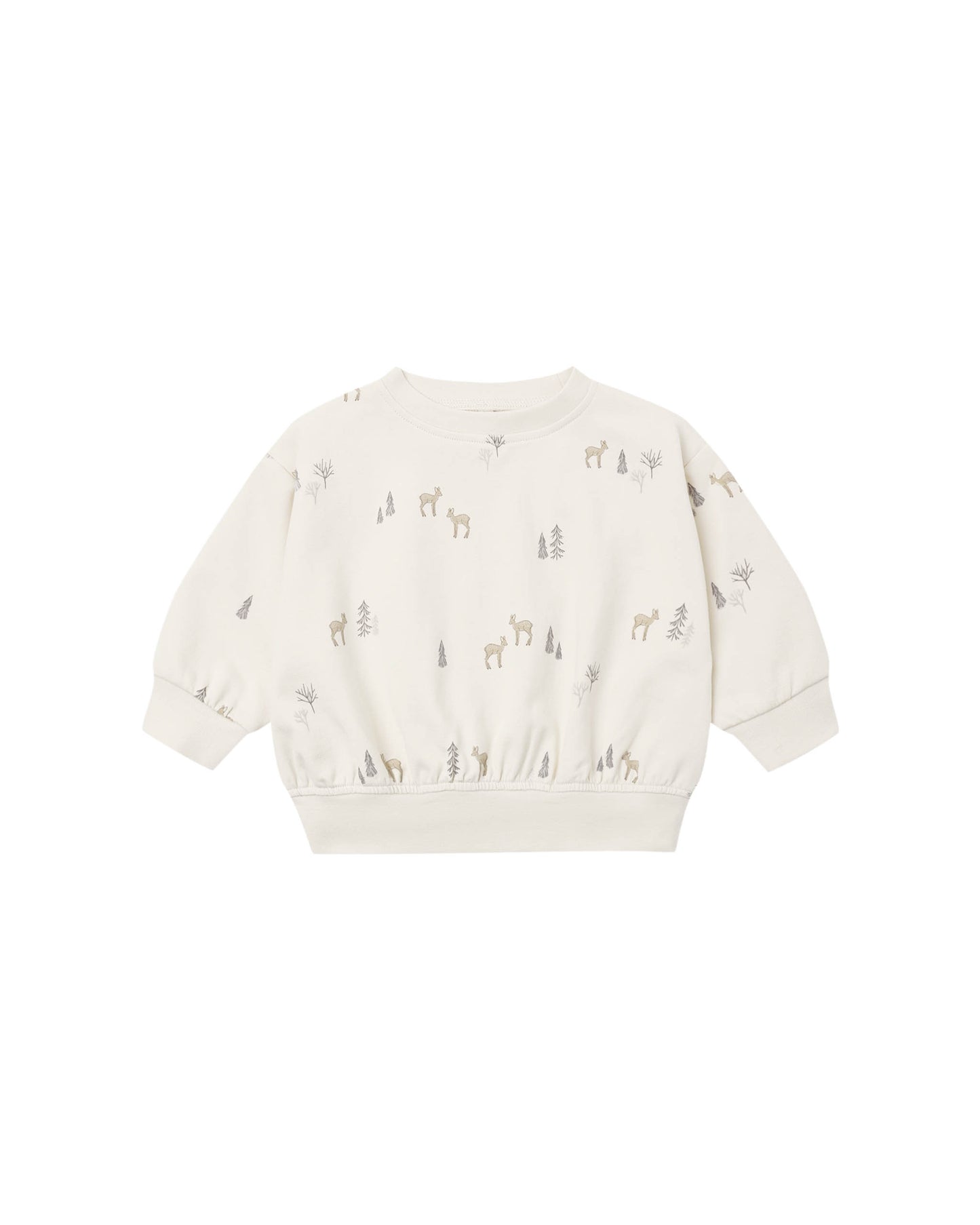 Quincy Mae - Relaxed Sweatshirt - Deer