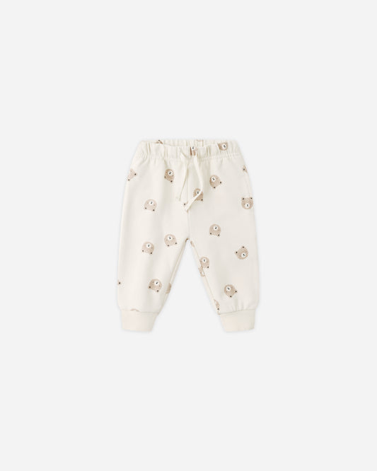 Quincy Mae - Relaxed Sweatpant - Brown Bear