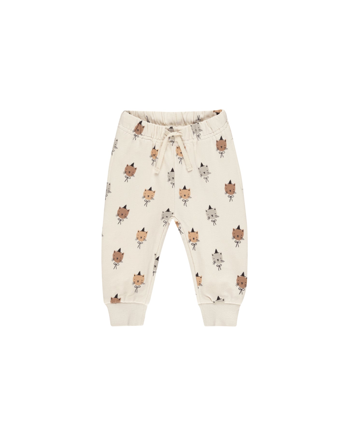 Quincy Mae - Relaxed Fleece Sweatpant - Cats