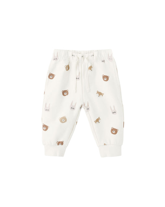 Quincy Mae - Relaxed Fleece Sweatpant - Critters
