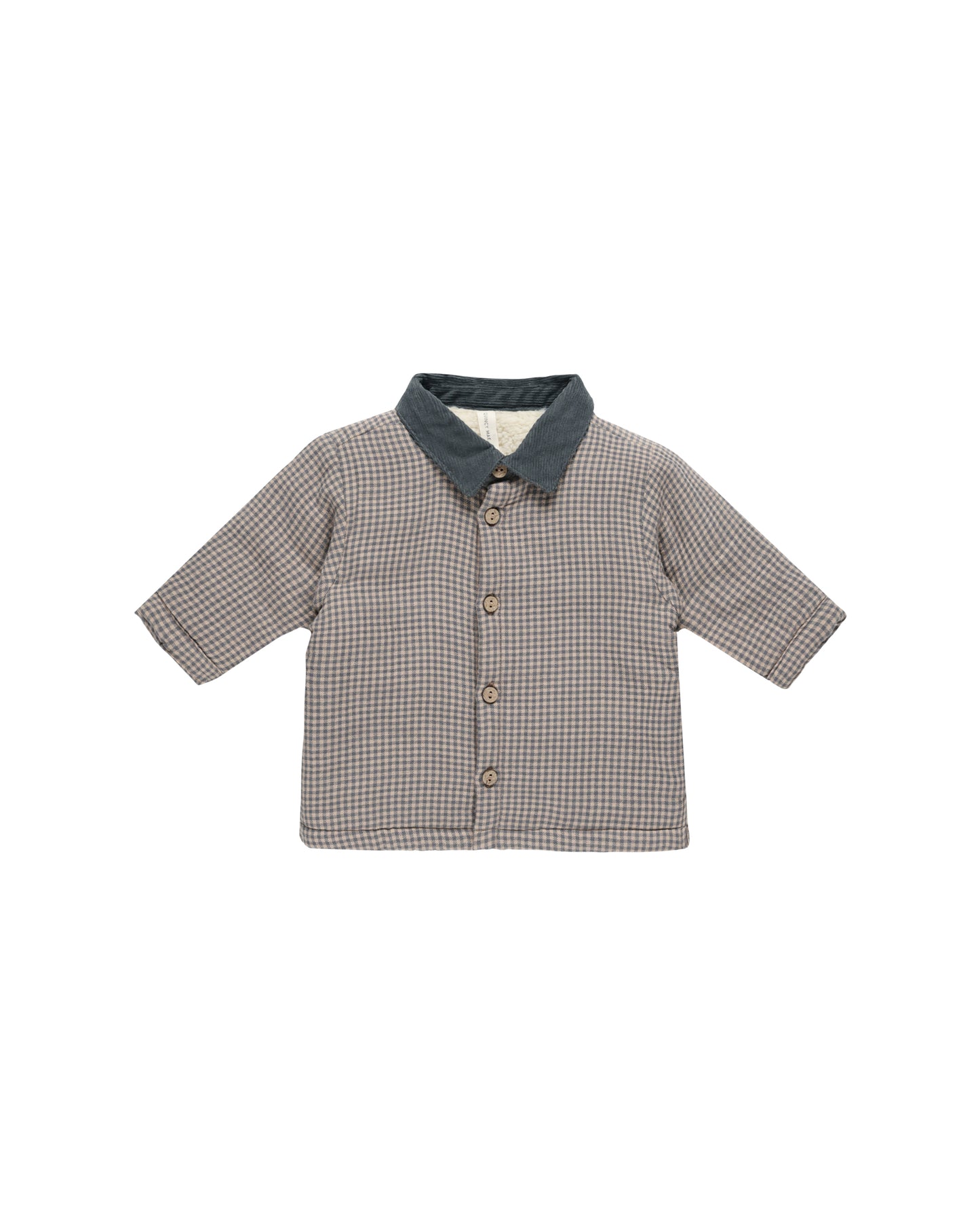 Quincy Mae - Ford Jacket - Indigo Gingham