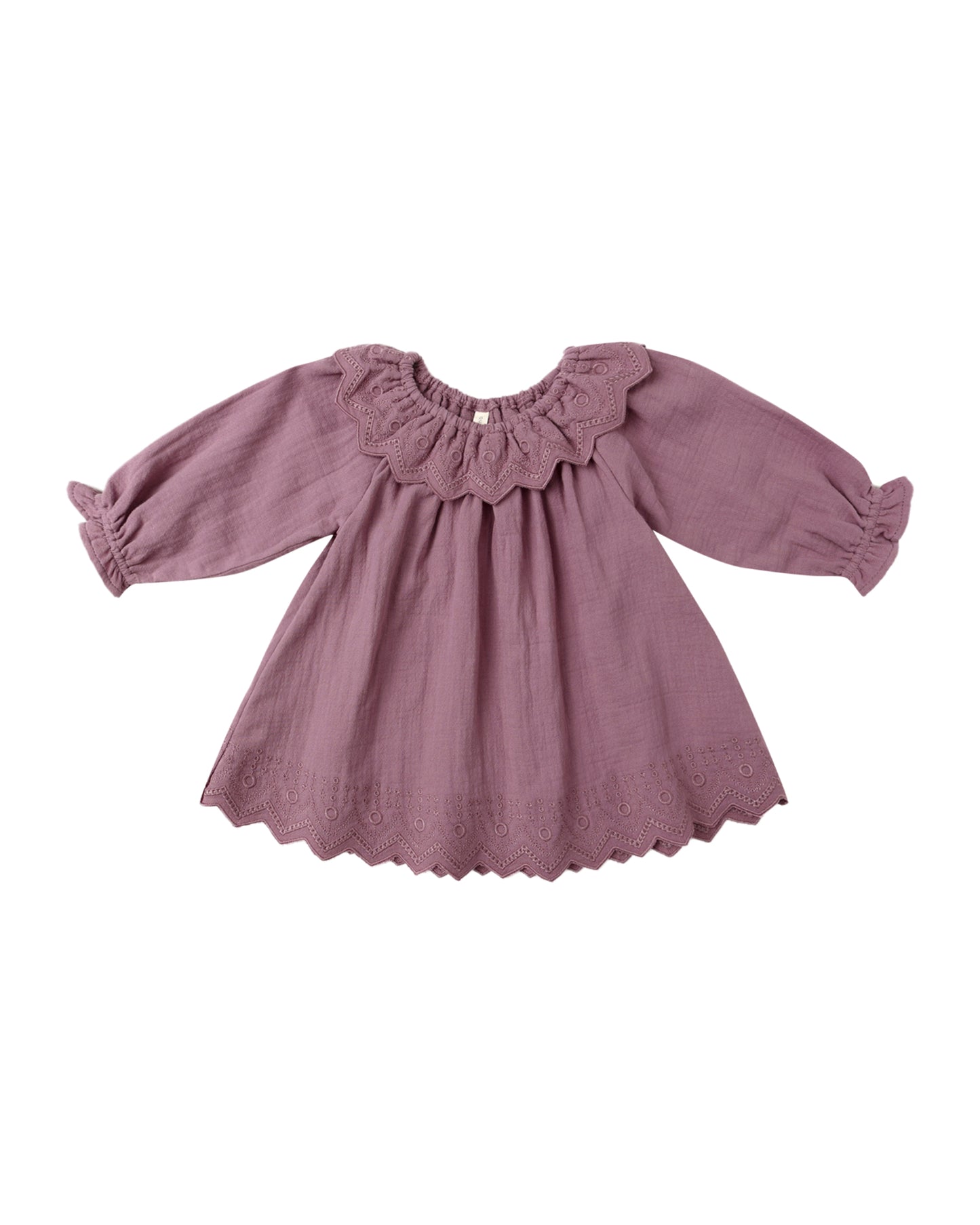 Quincy Mae - Long Sleeve Isla Dress - Mulberry