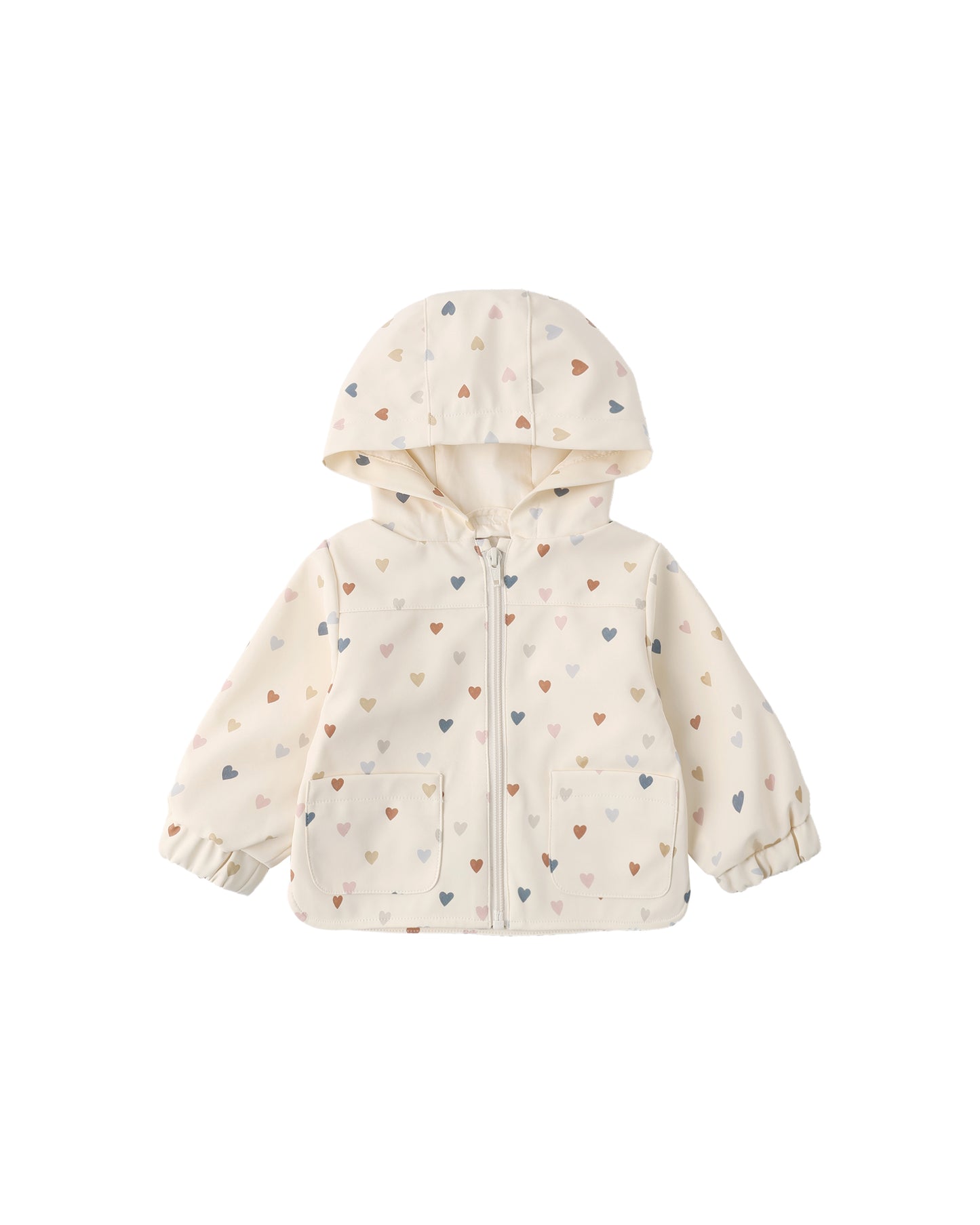 Quincy Mae - Raincoat - Confetti Heart Small