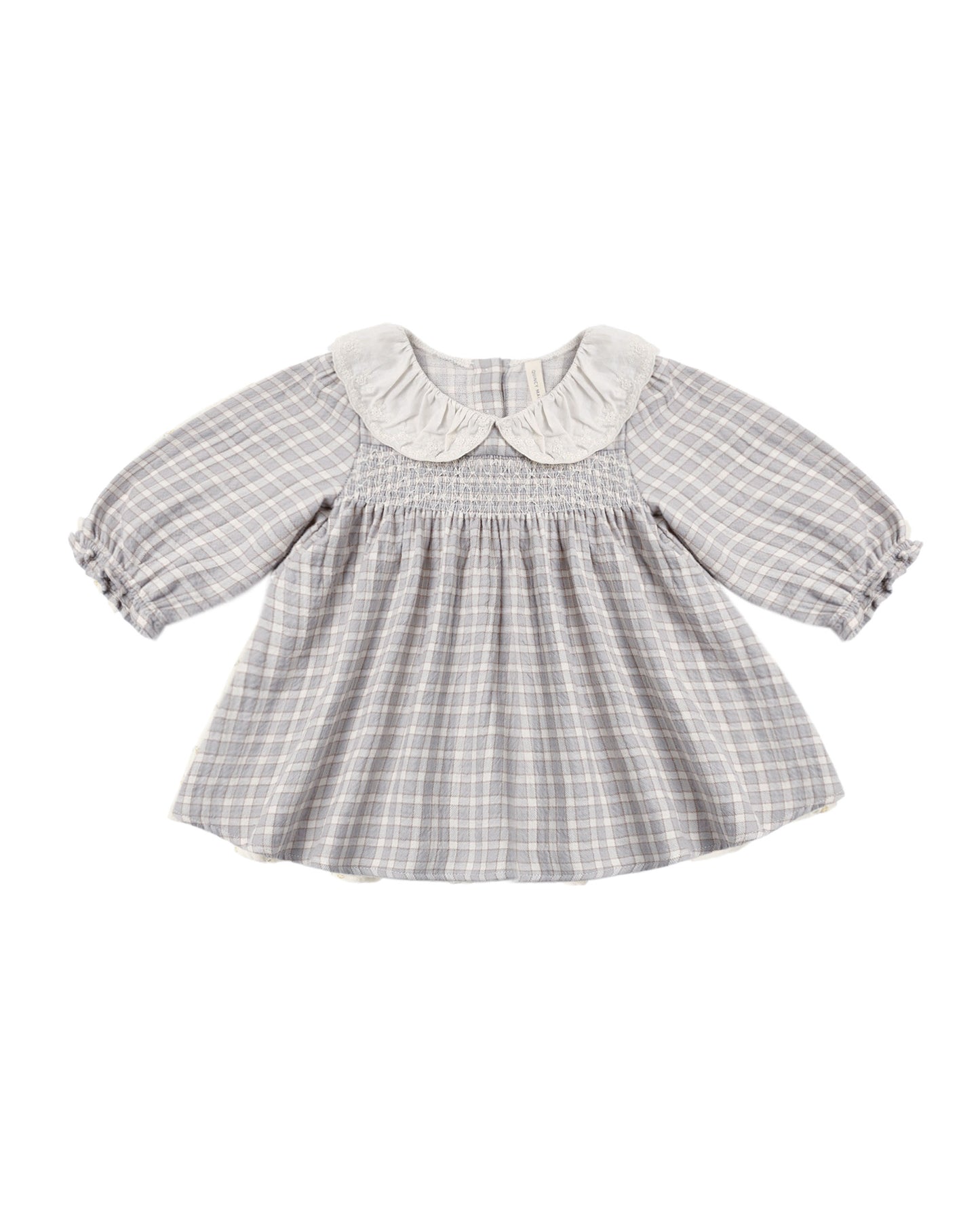 Quincy Mae - Callie Dress - Blue Gingham