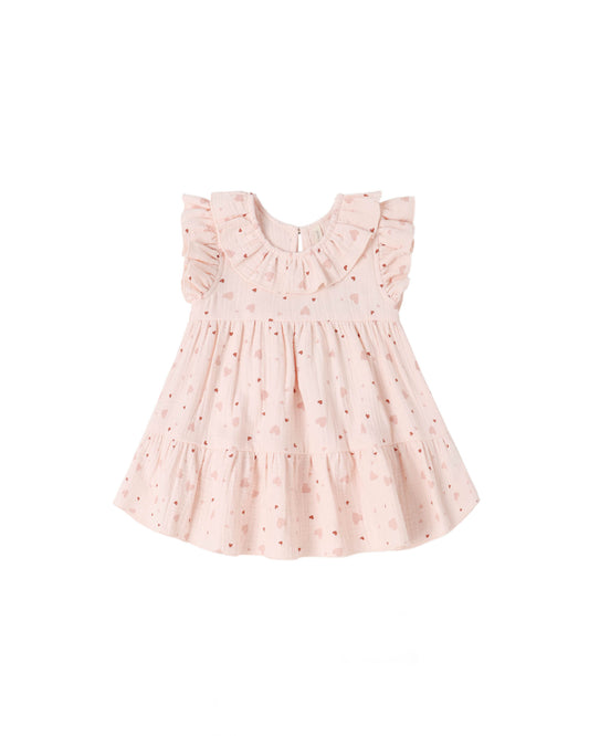 Quincy Mae - Charlotte Dress - Heart Confetti