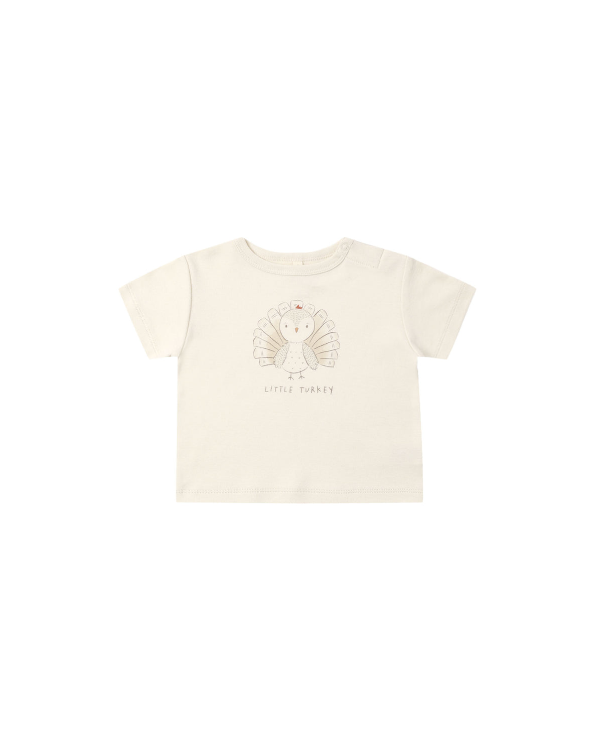 Quincy Mae - Boxy Tee - Little Turkey