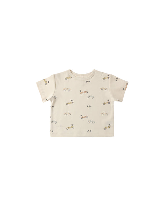 Quincy Mae - Boxy Tee - Race Car