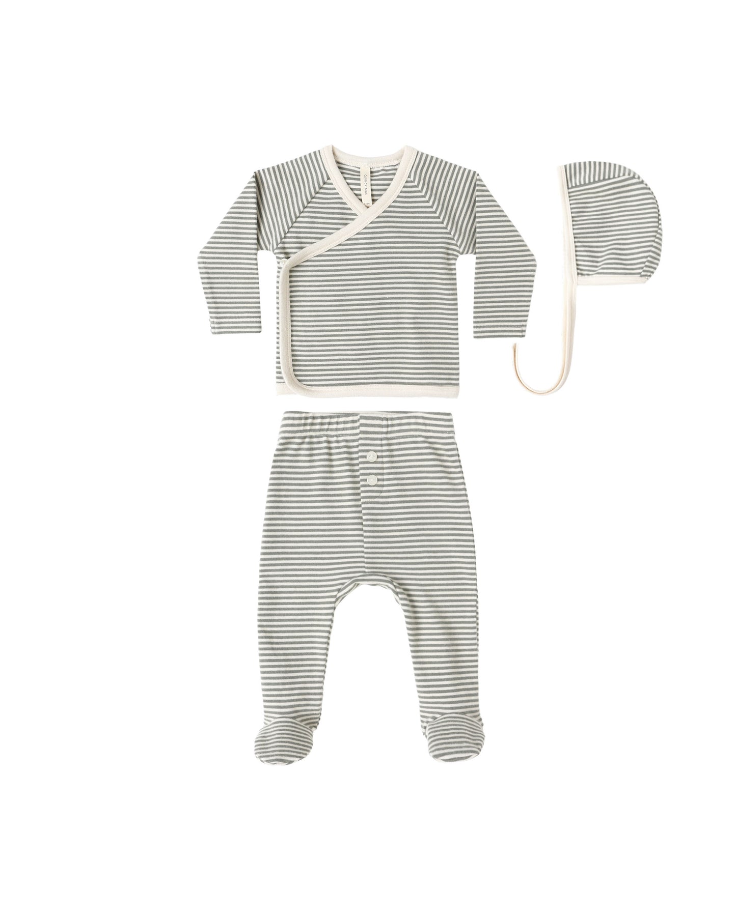 Quincy Mae - Take Home Set - Forest Stripe