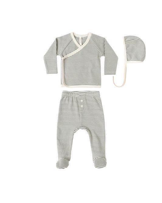Quincy Mae - Take Home Set - Forest Stripe